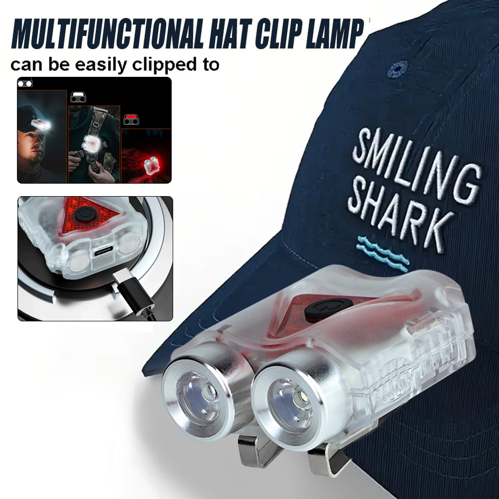 Running Headlamp Led - Rechargeable Hands-Free Led Headlamp,Waterproof Keychain Magnet