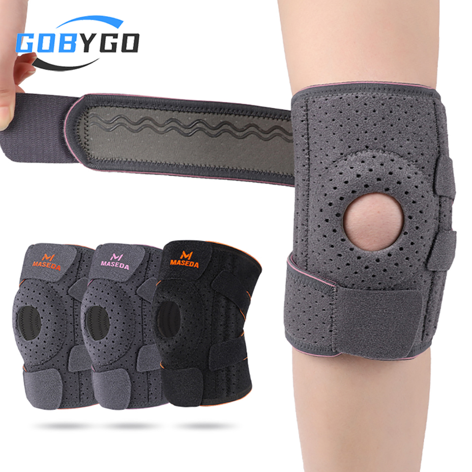 Running Gear Knee - GOBYGO 1Pcs Sports Knee Pads Fitness