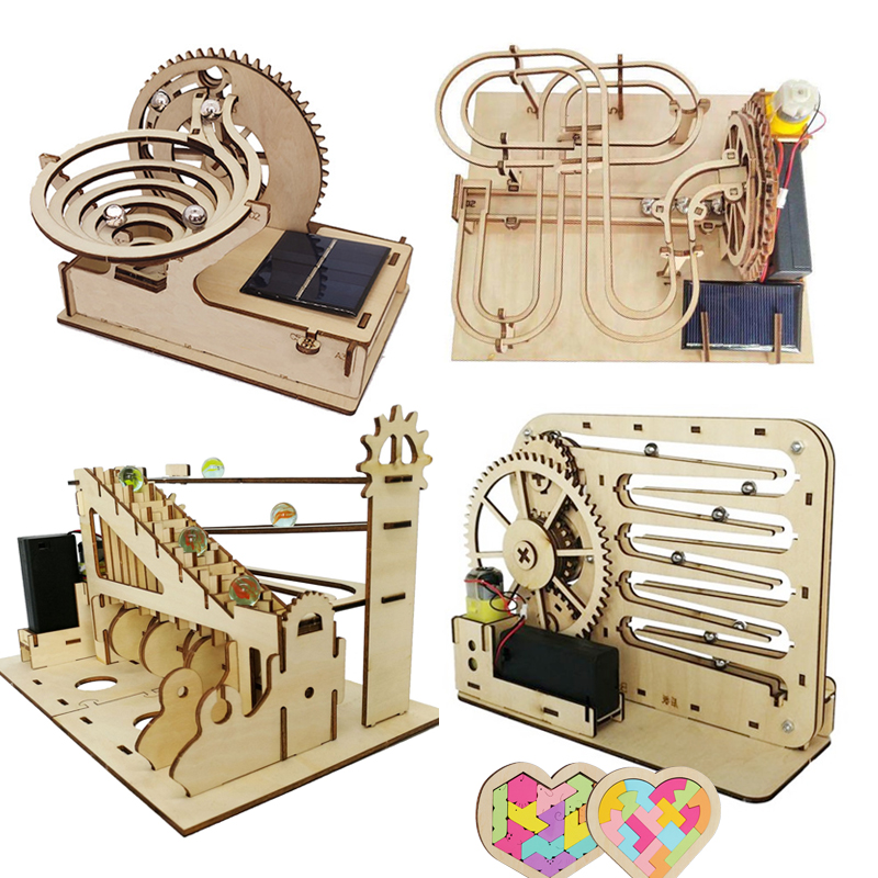 3D Wooden Puzzle DIY Assemble  - Running Gear Gifts recensione e prezzo