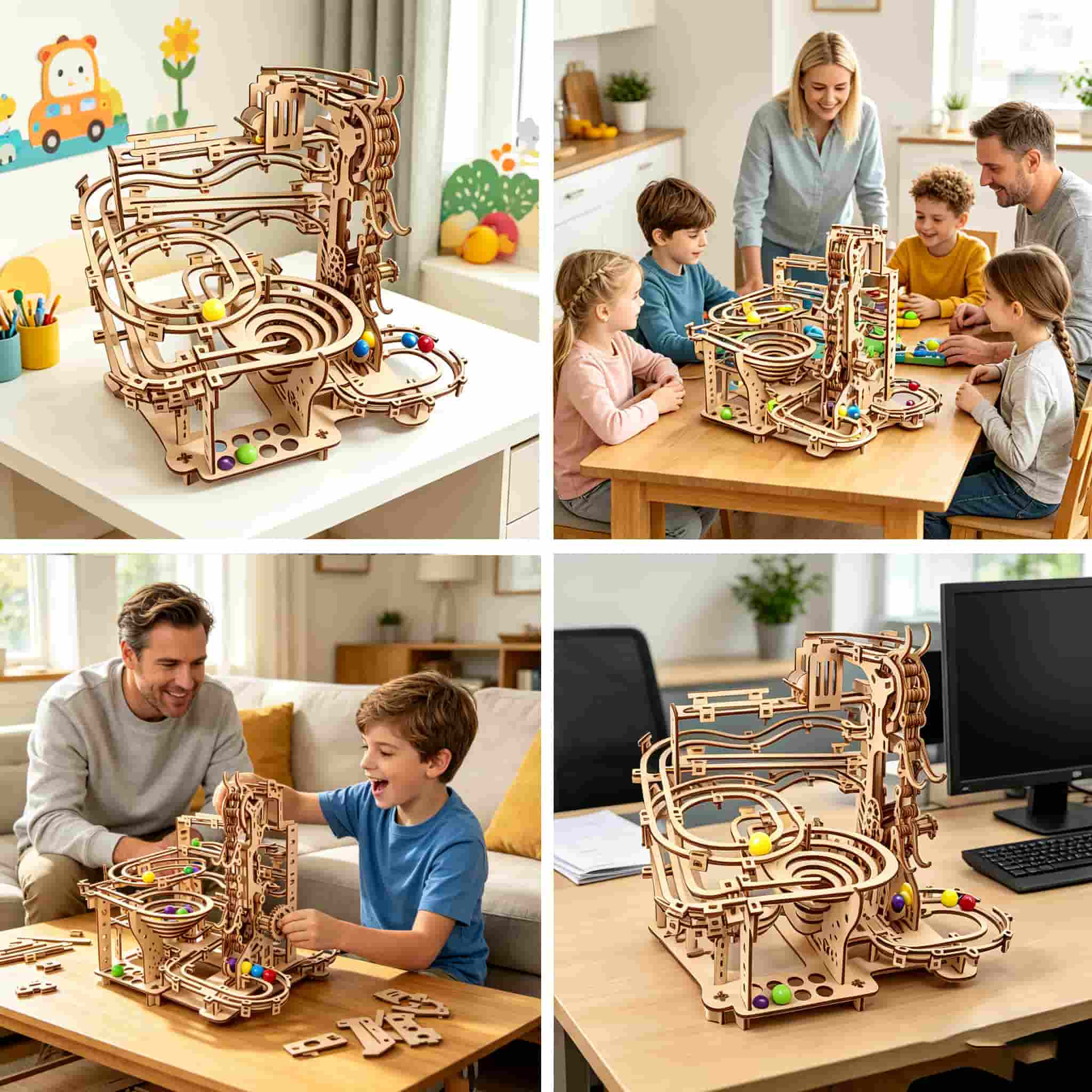 Mechanical Marble Run 3D Woode - Running Gear Gifts recensione e prezzo