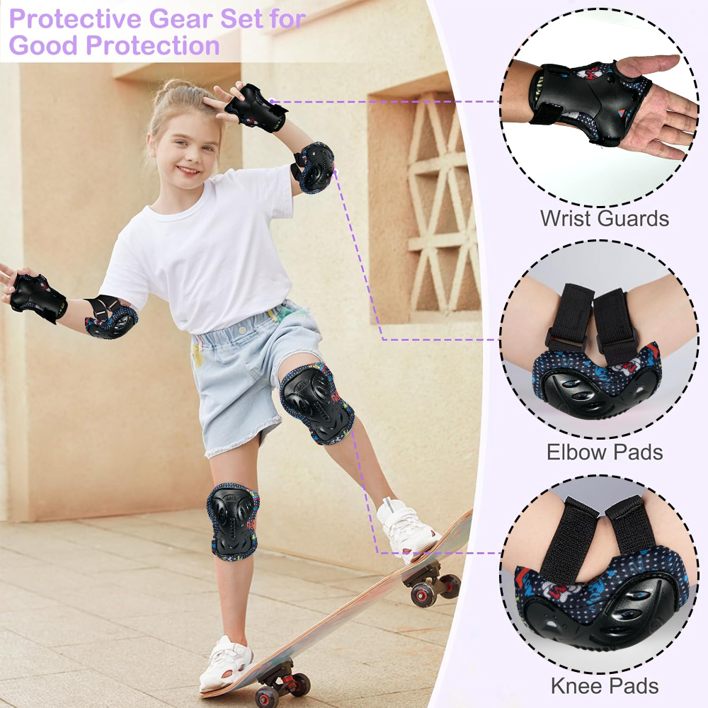 6PCS [Kids Protective Gear Set - Running Gear For Kids Girls recensione e prezzo
