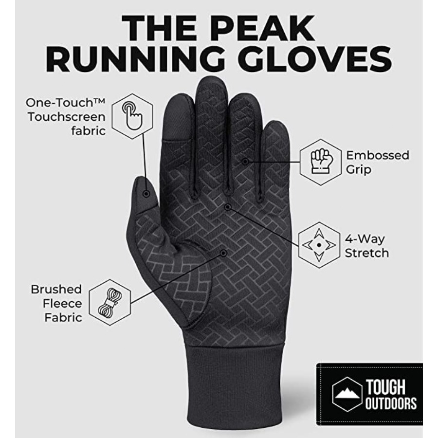 Winter Gloves - Mens Cold Weat - Running Gear Cold Weather recensione e prezzo