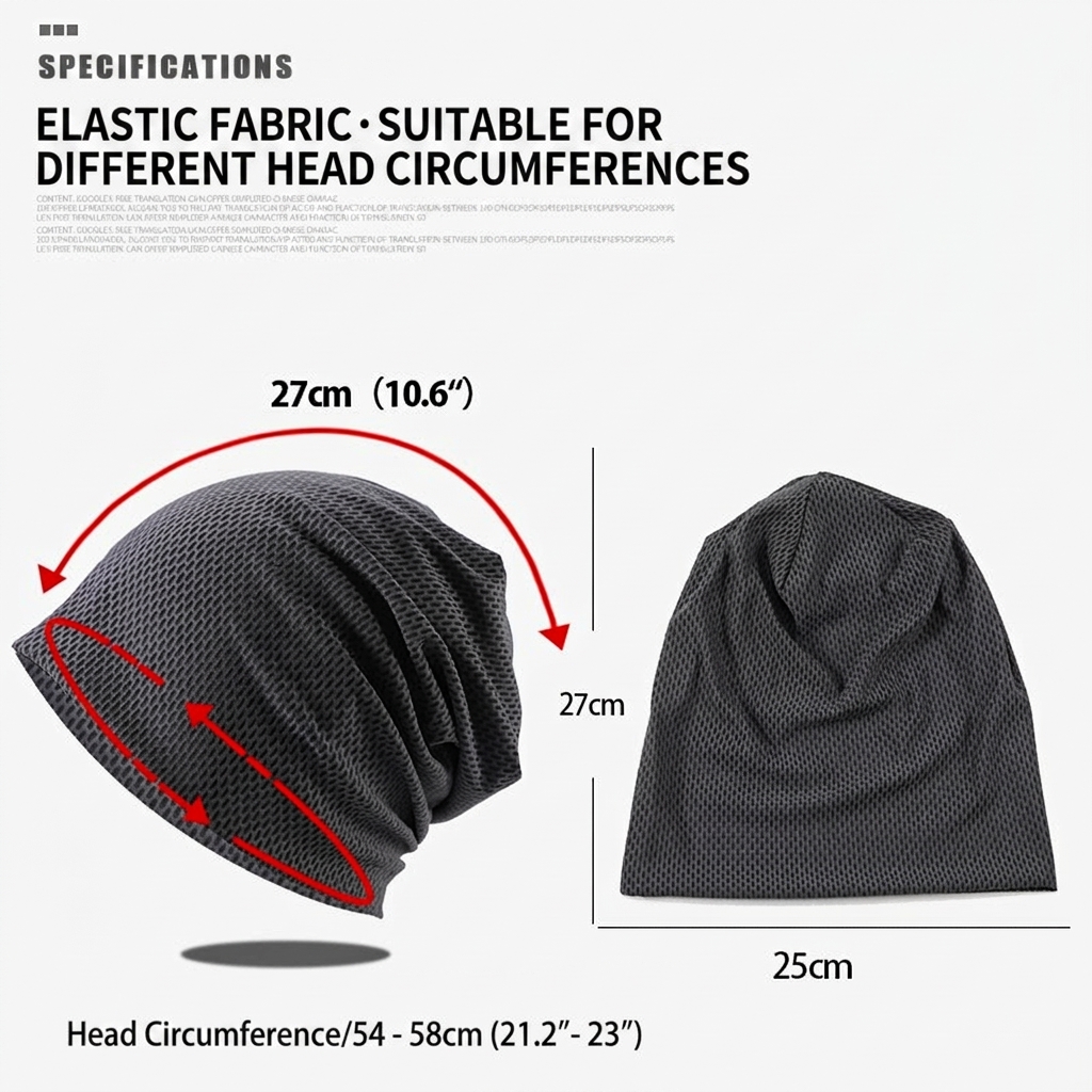 Breathable Mesh Running Beanie - Running Gear Hat recensione e prezzo