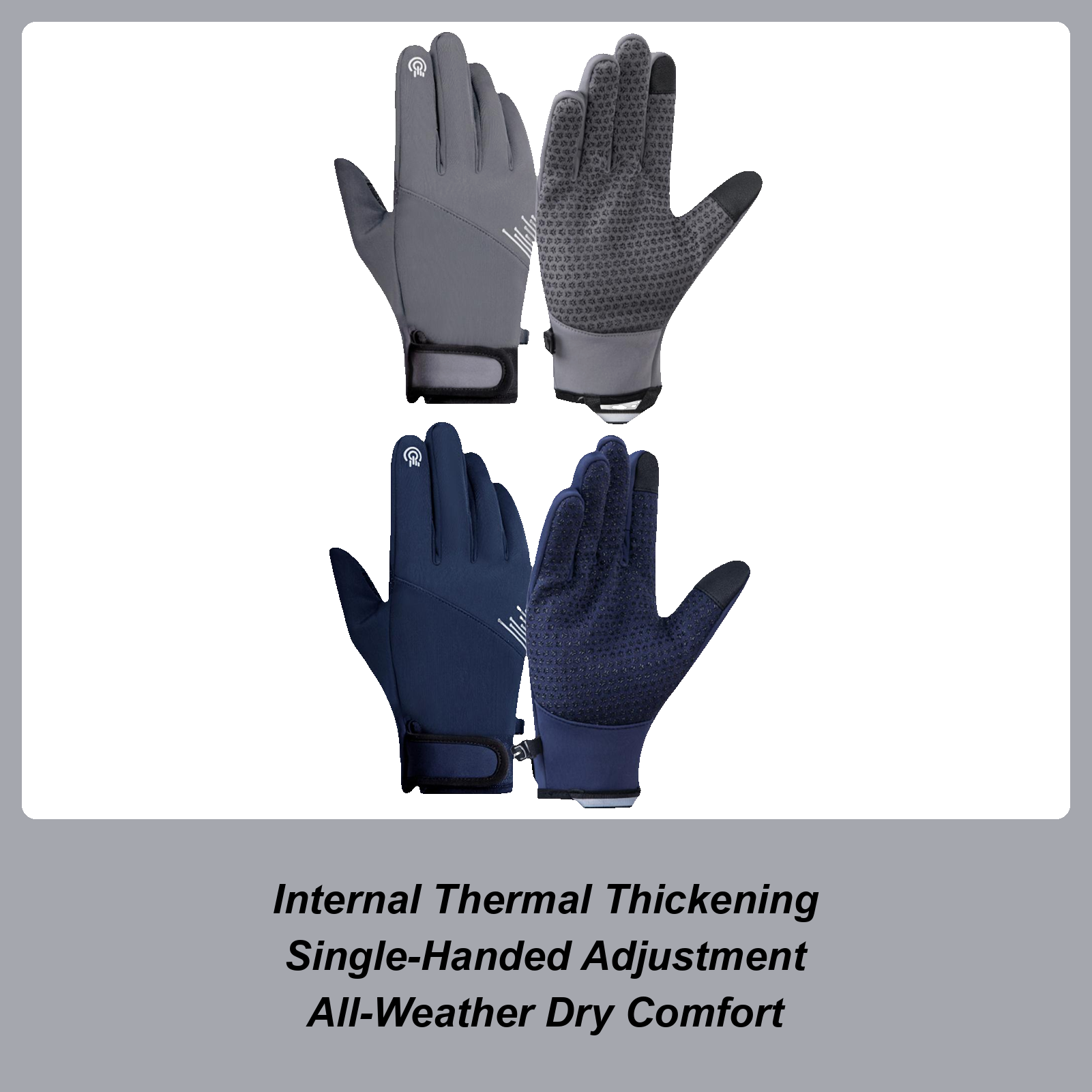 Winter Gloves Windproof Touchs - Running Gear Cold Weather recensione e prezzo