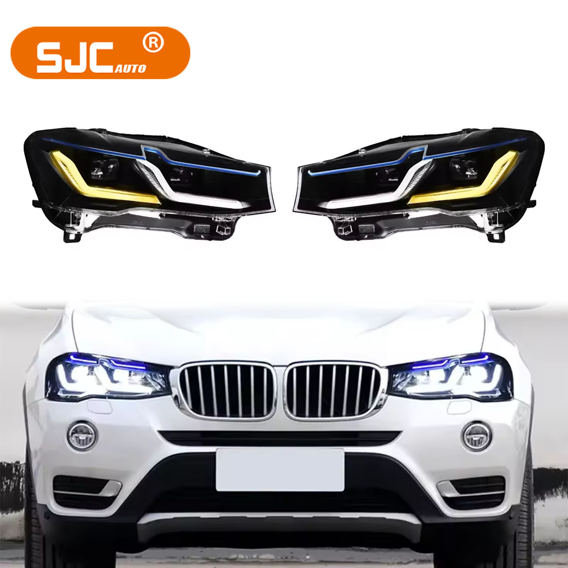 Auto Car Head Lights For BMW F - Running Headlamp Led recensione e prezzo