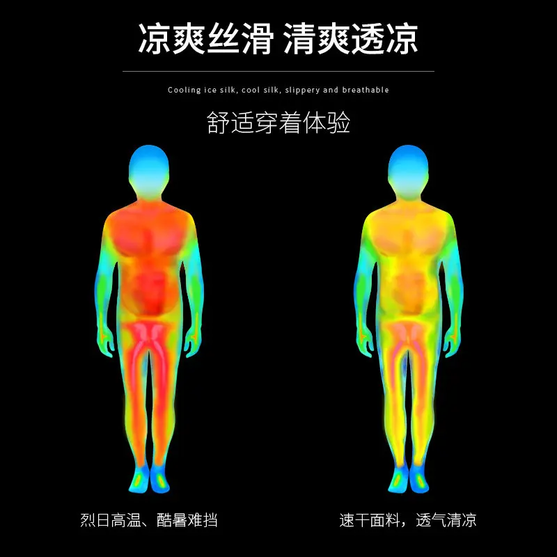 Men's Summer Sports Set Ice Si - Running Gear Woman recensione e prezzo
