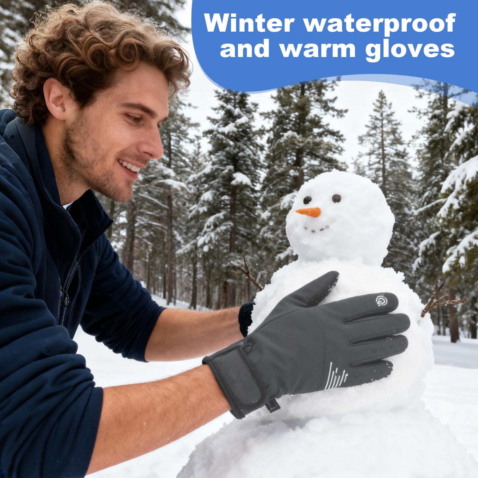 Winter warm Gloves Windproof T - Running Gear Cold Weather recensione e prezzo