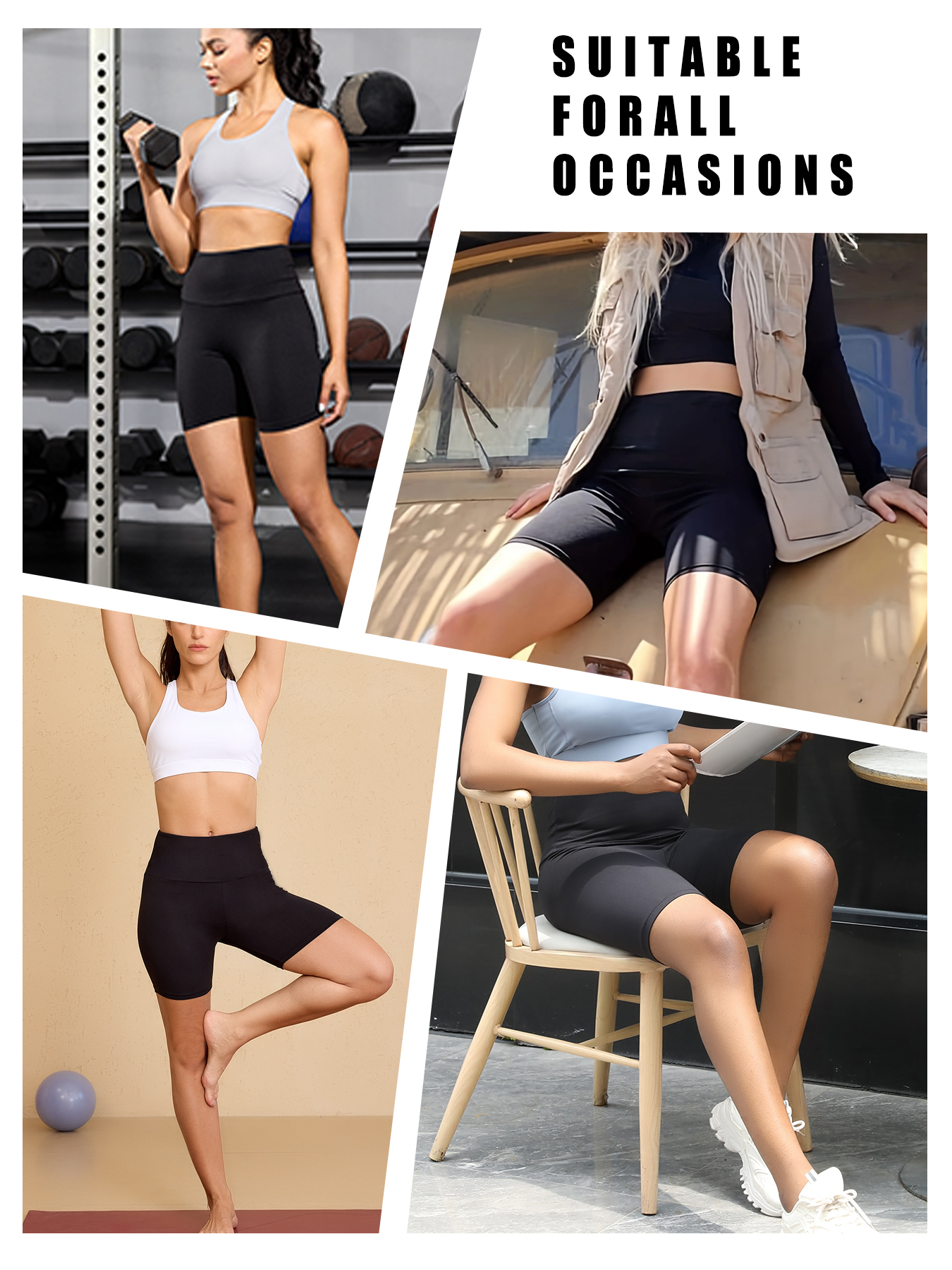 Plus Size Biker shorts for Wom - Running Gear Woman recensione e prezzo