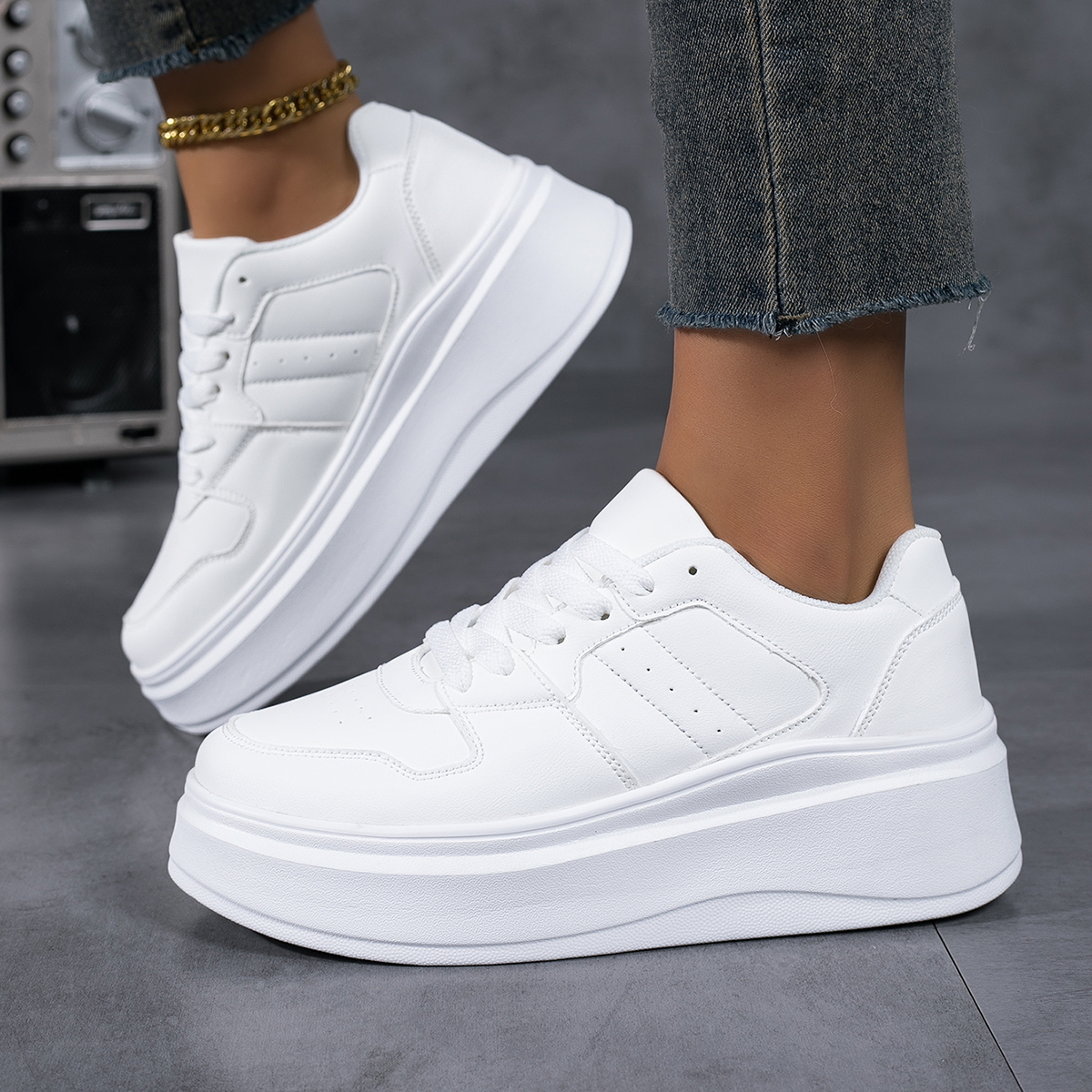 Women's Vulcanize Shoes Flat C - Running Gear Woman recensione e prezzo