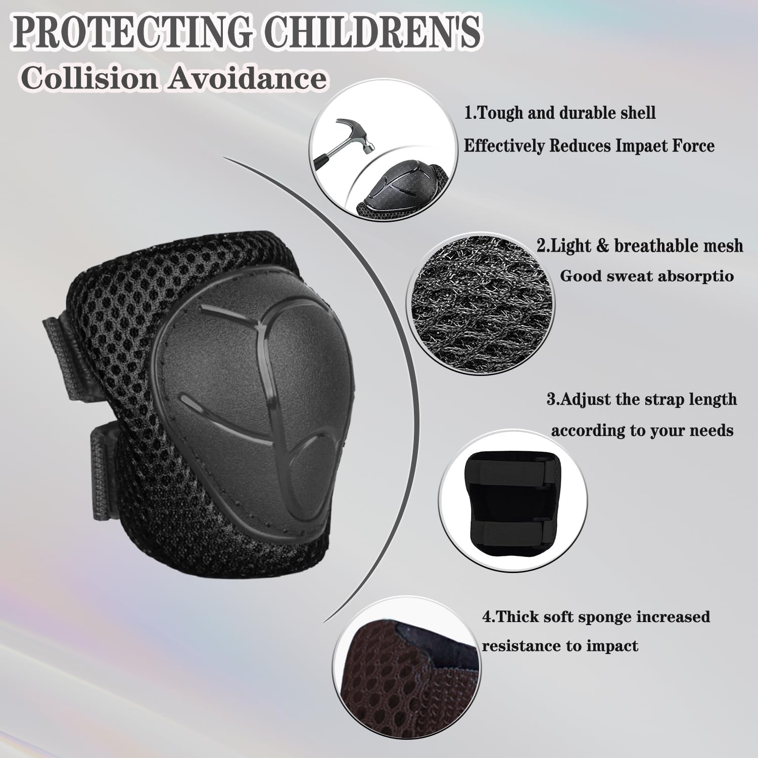 Kids/Youth Knee Pads and Elbow - Running Gear For Kids Girls recensione e prezzo