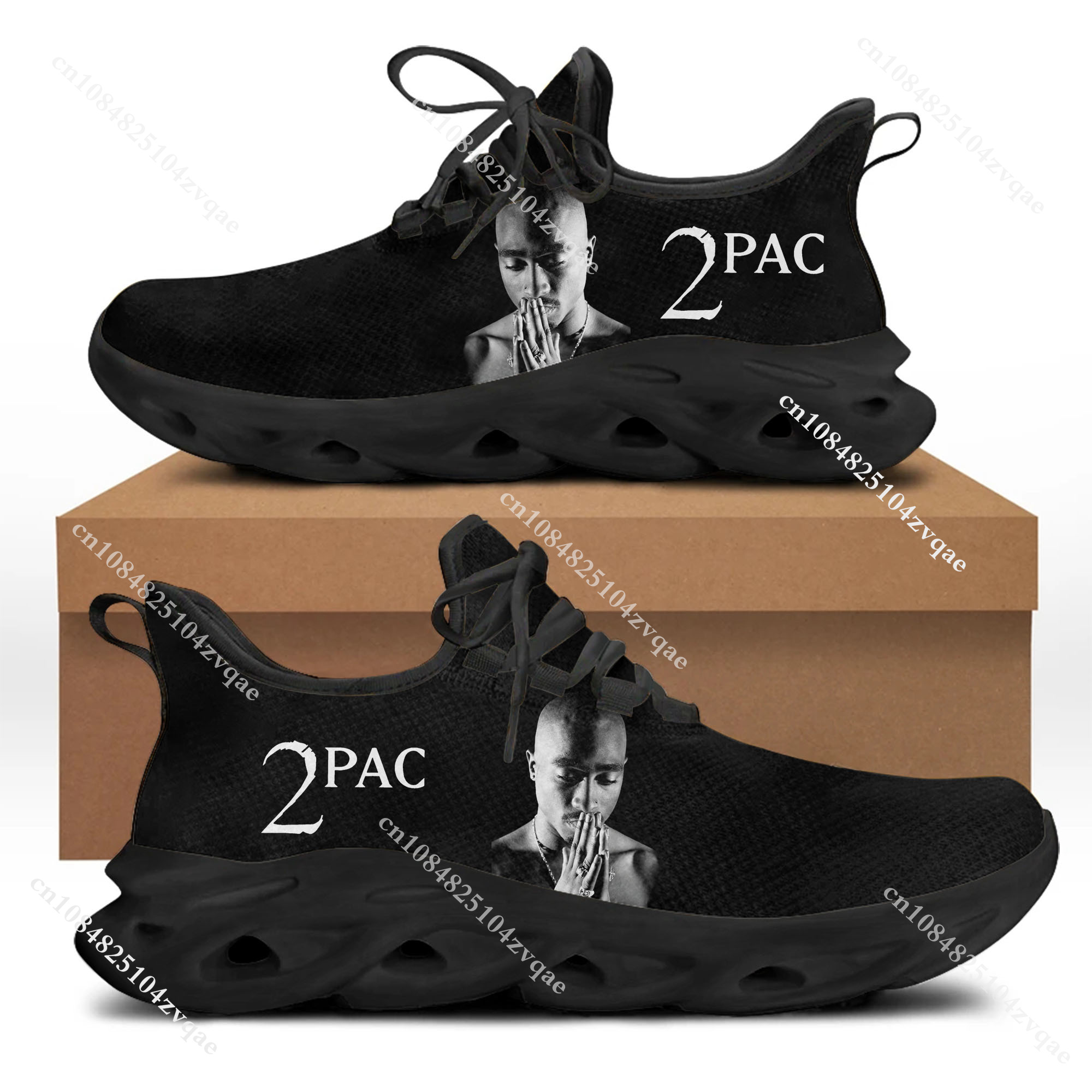 Tupac Rapper 2Pac Flats Sneake - Running Gear Woman recensione e prezzo