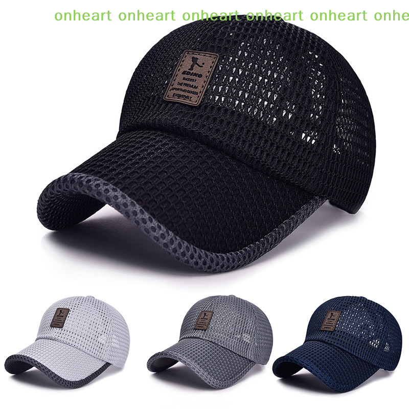 [C]Summer Mesh Baseball Cap Fo - Running Gear Hat recensione e prezzo