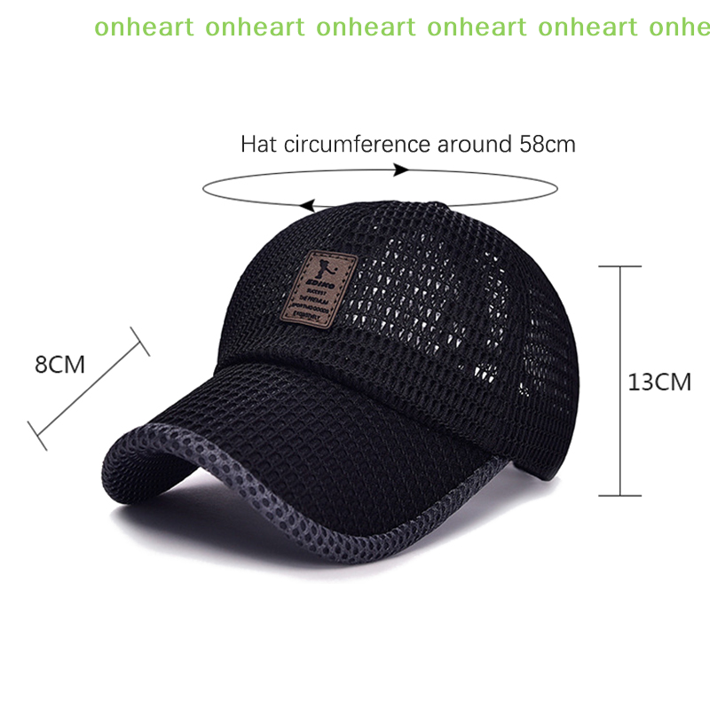 [C]Summer Mesh Baseball Cap Fo - Running Gear Hat recensione e prezzo