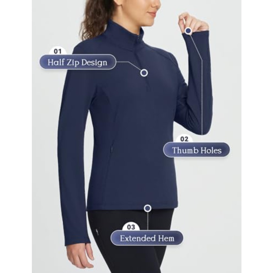Women's Fleece Pullover Jacket - Running Gear Cold Weather recensione e prezzo