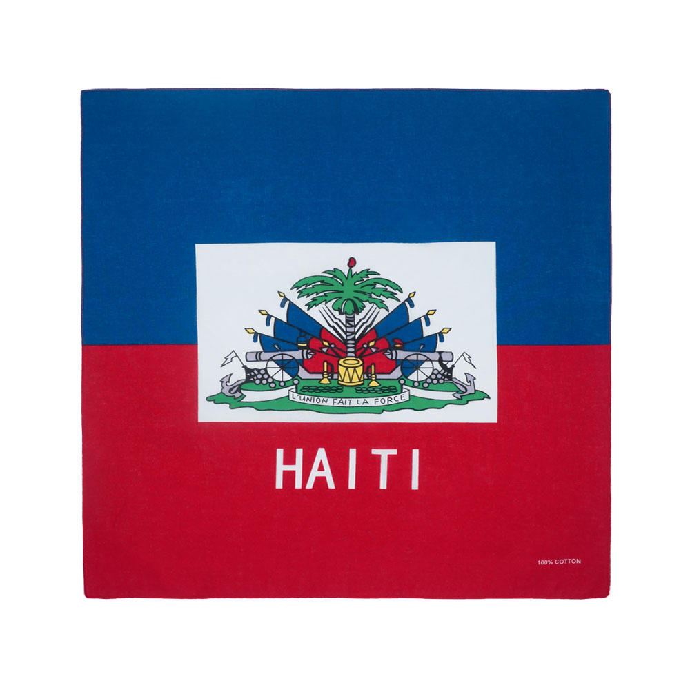 Haiti Flag Bandana 100% Cotton - Running Gear Gifts recensione e prezzo