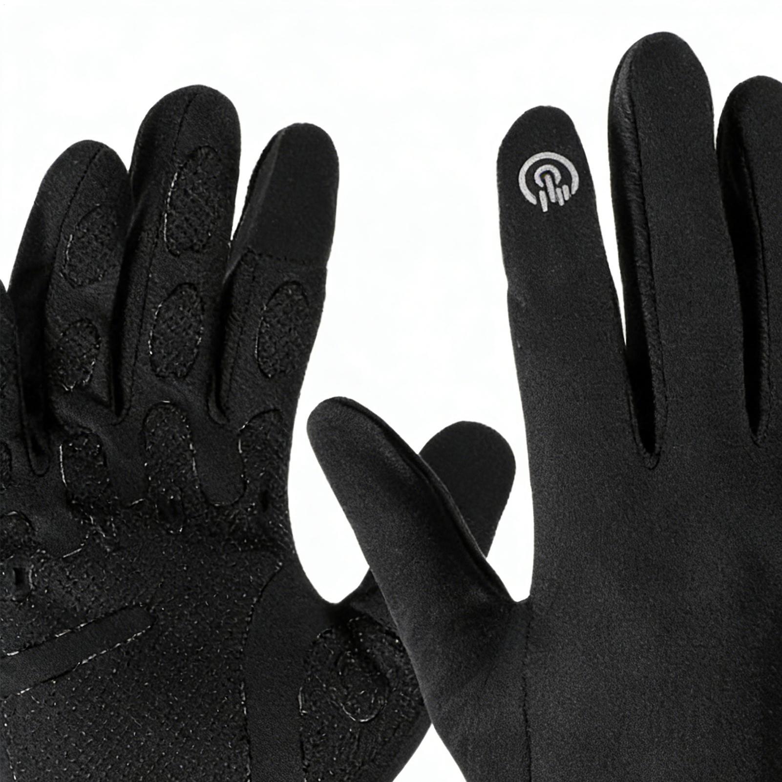 Warm Cycling Gloves Full Finge - Running Gear Cold Weather recensione e prezzo