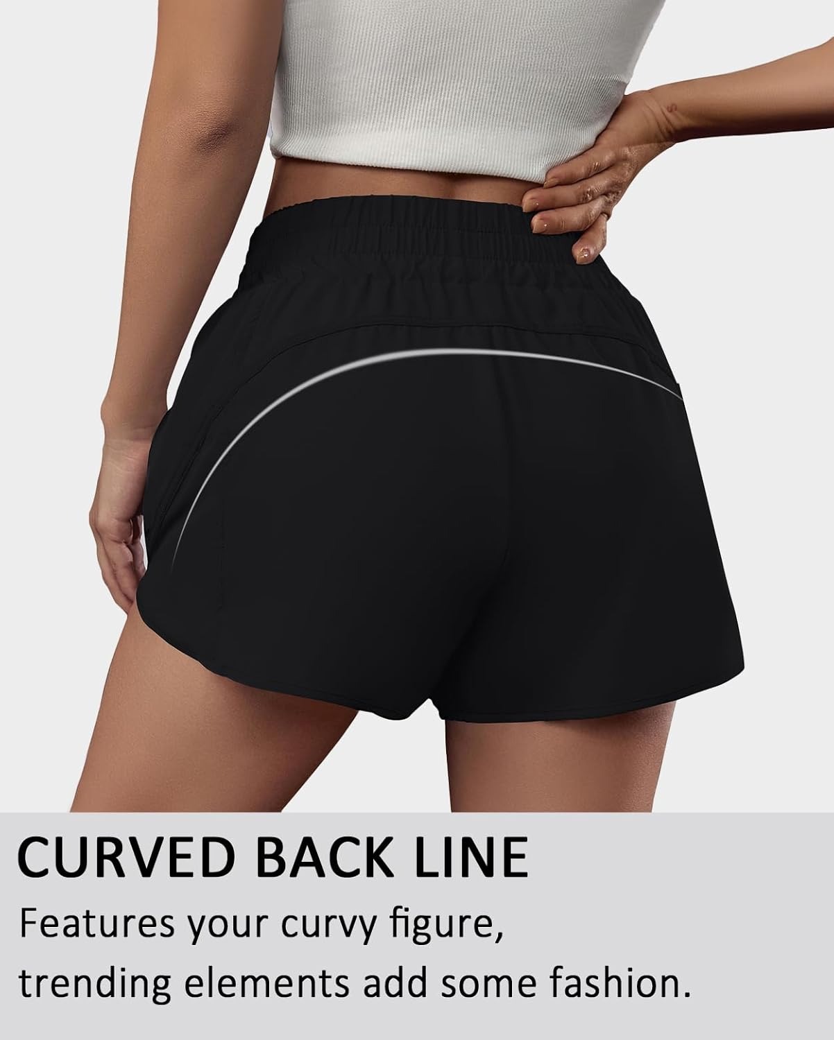 Women's High-waisted Sports Sh - Running Gear Woman recensione e prezzo