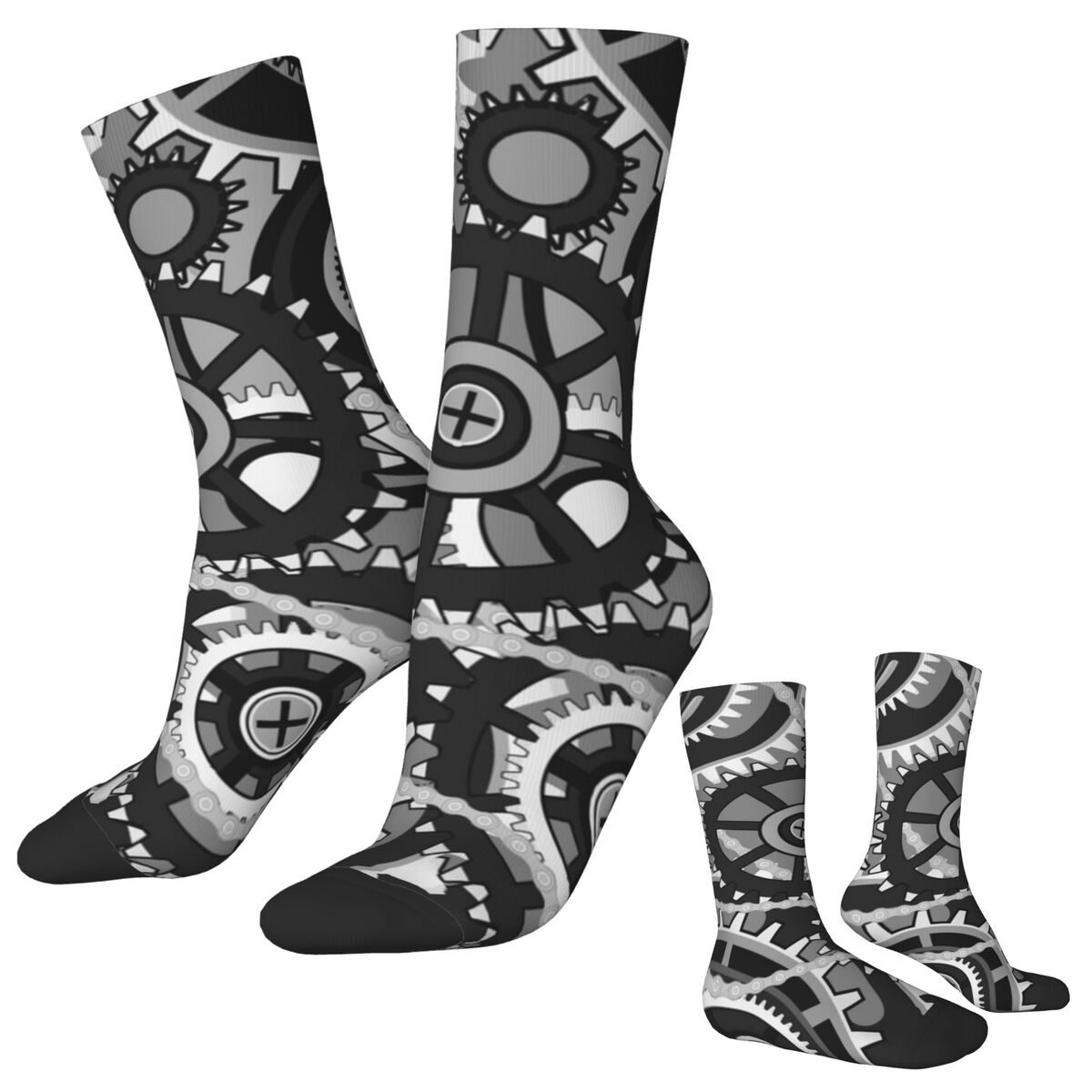 Gears Vintage Wheels Stockings - Running Gear Gifts recensione e prezzo